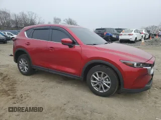 2023 Mazda CX-5 2.5 S Select Package with VIN JM3KFBBM0P0126220, listed as a Copart auction lot 45743635 with 20,291 mi miles and Salvage Title. Bid and sale history available at carsss.com. Image 4.