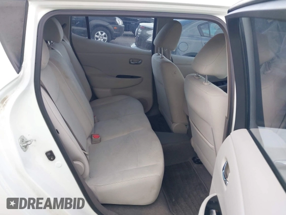 2013 Nissan LEAF SL with VIN 1N4AZ0CP2DC411719, listed as a IAAI auction lot 42455433 with 70,701 mi miles and . Bid and sale history available at DreamBid. Image 8.