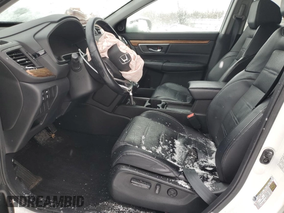 2018 Honda CR-V EX-L with VIN 2HKRW2H87JH626693, listed as a Copart auction lot 46415085 with 54,012 mi miles and Salvage Title. Bid and sale history available at carsss.com. Image 7.
