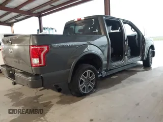 2017 Ford F-150 XL with VIN 1FTEW1CG5HKC60008, listed as a IAAI auction lot 39516967 with 145,413 mi miles. Bid and sale history available at carsss.com. Image 4.