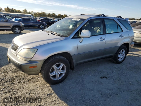 2002 Lexus RX 300 with VIN JTJHF10U020239039, listed as a Copart auction lot 76954354 with 218,210 mi miles and Clean Title. Bid and sale history available at carsss.com. Image 1.