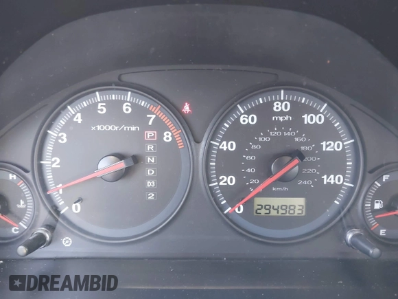 2001 Honda Civic LX with VIN 2HGES16591H619719, listed as a IAAI auction lot 42183571 with 294,983 mi miles. Bid and sale history available at carsss.com. Image 7.