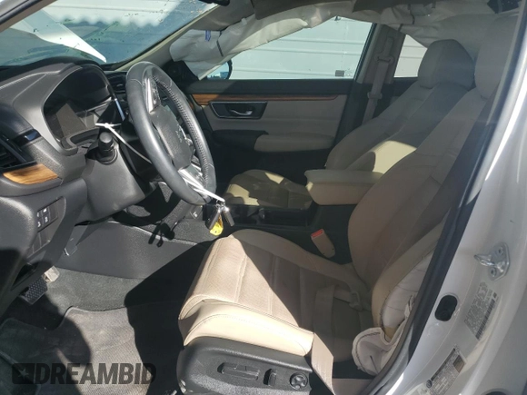 2021 Honda CR-V EX-L with VIN 2HKRW1H8XMH410531, listed as a Copart auction lot 45770965 with 46,471 mi miles and Salvage Title. Bid and sale history available at carsss.com. Image 7.