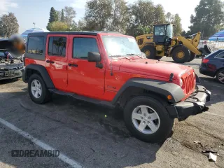 2018 Jeep Wrangler JK Unlimited Sport S with VIN 1C4HJWDGXJL855671, listed as a Copart auction lot 84122204 with 86,527 mi miles and Salvage Title. Bid and sale history available at carsss.com. Image 4.