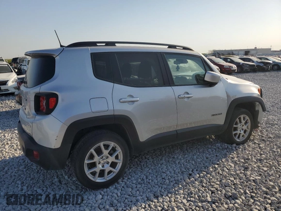 2019 Jeep Renegade Latitude z VIN ZACNJBBBXKPK03355, wystawiony jako Copart lot #49883895 z przebiegiem 40 023 mil mil oraz Szkoda całkowita • Salvage title. Historia ofert i sprzedaży dostępna na DreamBid. Obrazek 3.