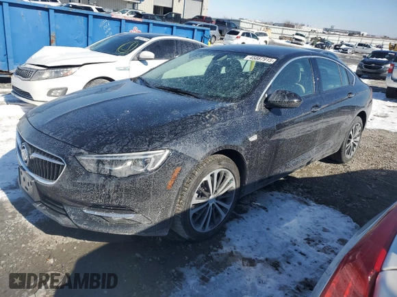 2019 Buick Regal Essence with VIN W04GP6SX2K1077564, listed as a Copart auction lot 45887915 with 33,664 mi miles and Salvage title. Bid and sale history available at DreamBid. Image 1.
