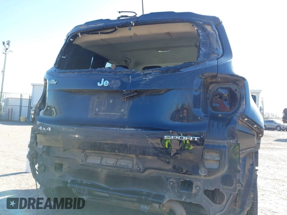 2017 Jeep Renegade Sport z VIN ZACCJBAB9HPG55849, wystawiony jako IAAI lot #41812704 z przebiegiem 132 597 mil mil oraz . Historia ofert i sprzedaży dostępna na DreamBid. Obrazek 20.