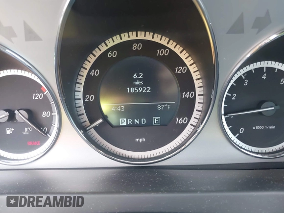 2011 Mercedes-Benz C-Class C 300 Sport with VIN WDDGF5EB4BA508219, listed as a IAAI auction lot 42090214 with 185,922 mi miles. Bid and sale history available at carsss.com. Image 7.