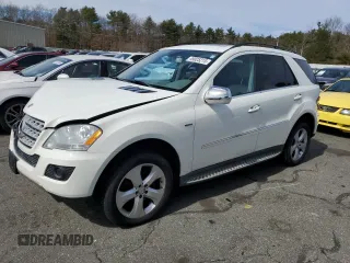 2010 Mercedes-Benz M 350 with VIN 4JGBB2FB0AA586441, listed as a Copart auction lot 49025215 with 144,977 mi miles and Salvage Title. Bid and sale history available at DreamBid. Image 1.