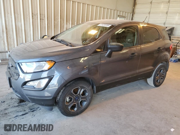 2021 Ford EcoSport S with VIN MAJ3S2FE0MC438226, listed as a Copart auction lot 87629785 with 48,351 mi miles and Non Repairable. Bid and sale history available at DreamBid. Image 1.
