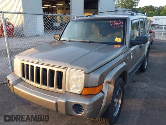 2006 Jeep Commander z VIN 1J8HG48N26C181057, wystawiony jako IAAI lot #42548737 z przebiegiem 244 773 mil mil oraz . Historia ofert i sprzedaży dostępna na DreamBid. Obrazek 2.