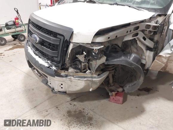 2014 Ford F-150 XL with VIN 1FTFX1EF6EFA29628, listed as a IAAI auction lot 41298438 with 343,733 mi miles. Bid and sale history available at carsss.com. Image 6.