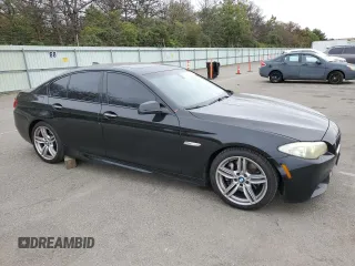 2013 BMW 5 Series 535i with VIN WBAFR7C59DC826797, listed as a Copart auction lot 72140164 with 236,901 mi miles and Salvage title. Bid and sale history available at DreamBid. Image 4.