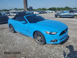 2017 Ford Mustang EcoBoost Premium с VIN 1FATP8UH4H5296037, выставлен на аукционе Copart как лот 61166595 с пробегом 50 282 миль миль и Списание • Salvage title. История ставок и продаж доступна на DreamBid. Изображение 4.