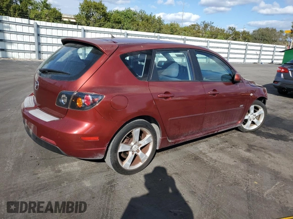 2006 Mazda 3 S Grand Touring with VIN JM1BK343961501996, listed as a Copart auction lot 88581165 with 105,058 mi miles and Salvage Title. Bid and sale history available at DreamBid. Image 3.