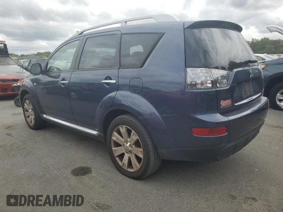 2009 Mitsubishi Outlander SE with VIN JA4MT31W89Z001770, listed as a Copart auction lot 70411544 with 161,549 mi miles and Salvage title. Bid and sale history available at DreamBid. Image 2.