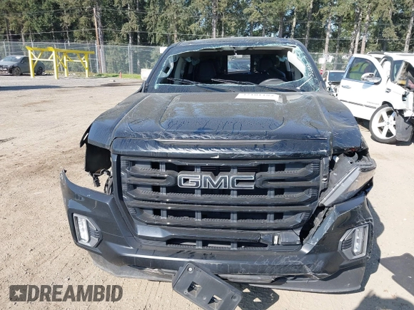 2022 GMC Canyon 4WD Elevation with VIN 1GTG6CEN1N1322229, listed as a IAAI auction lot 42101182 with 71,045 mi miles. Bid and sale history available at carsss.com. Image 12.