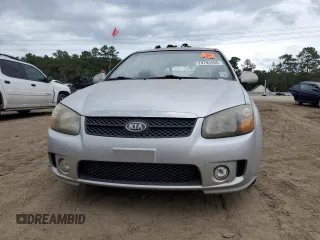 2009 Kia Spectra with VIN KNAFE241395022419, listed as a Copart auction lot 74794994 with 201,212 mi miles and Salvage Title. Bid and sale history available at carsss.com. Image 5.