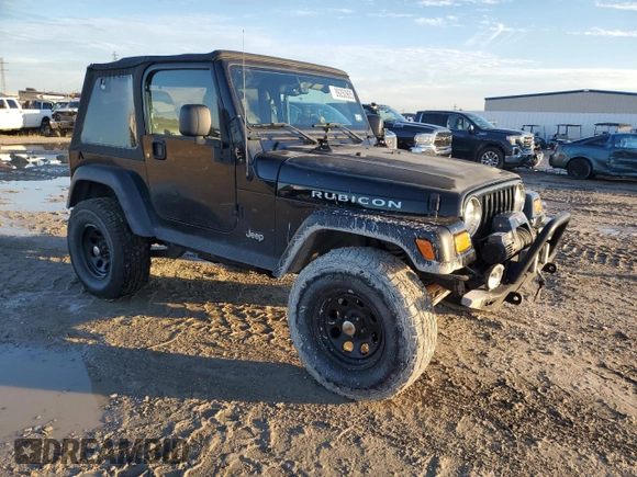 2004 Jeep Wrangler Rubicon with VIN 1J4FA69S44P763015, listed as a Copart auction lot 89250905 with 111,528 mi miles and Salvage Title. Bid and sale history available at carsss.com. Image 4.