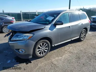2016 Nissan Pathfinder Platinum with VIN 5N1AR2MM4GC622642, listed as a IAAI auction lot 41385398 with 154,193 mi miles. Bid and sale history available at carsss.com. Image 17.