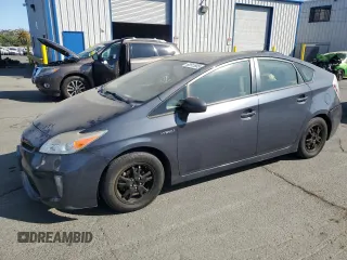 2014 Toyota Prius Four z VIN JTDKN3DU0E0379968, wystawiony jako Copart lot #60913805 z przebiegiem Nie podano mil oraz Czysty tytuł • Clean title. Historia ofert i sprzedaży dostępna na DreamBid. Obrazek 1.