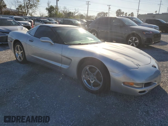 2002 Chevrolet Corvette with VIN 1G1YY22G825116143, listed as a Copart auction lot 88000745 with 78,714 mi miles and Salvage Title. Bid and sale history available at carsss.com. Image 4.