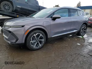 2024 Chevrolet Equinox EV LT with VIN 3GN7DLRP3RS275900, listed as a Copart auction lot 46963625 with 4,485 mi miles and Salvage Title. Bid and sale history available at DreamBid. Image 1.