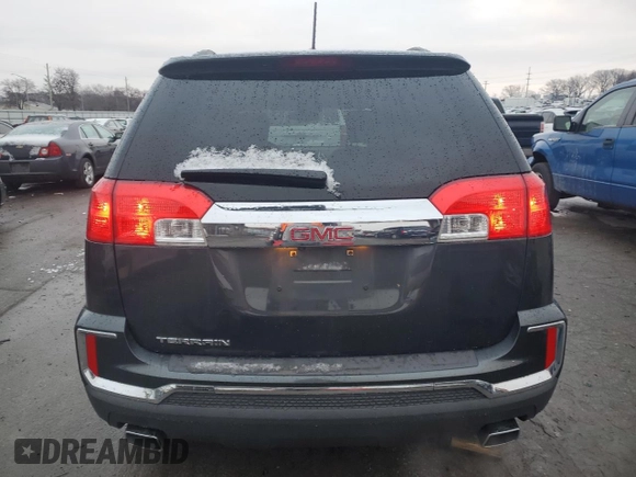 2017 GMC Terrain SLE with VIN 2GKFLNE35H6264453, listed as a Copart auction lot 84270584 with 111,805 mi miles and Salvage Title. Bid and sale history available at carsss.com. Image 6.