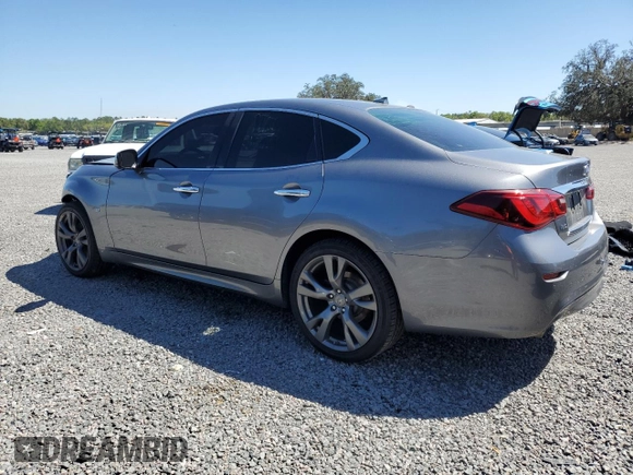 2015 Infiniti Q70 z VIN JN1BY1AR4FM562282, wystawiony jako Copart lot #48322155 z przebiegiem 98 645 mil mil oraz Szkoda całkowita • Salvage title. Historia ofert i sprzedaży dostępna na DreamBid. Obrazek 2.