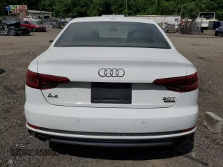 2017 Audi A4 Premium Plus with VIN WAUENAF48HN027868, listed as a Copart auction lot 57607215 with 101,410 mi miles and Salvage title. Bid and sale history available at DreamBid. Image 6.