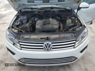 2017 Volkswagen Touareg Sport with VIN WVGEF7BP3HD002560, listed as a Copart auction lot 46649865 with 115,704 mi miles and Salvage Title. Bid and sale history available at DreamBid. Image 12.