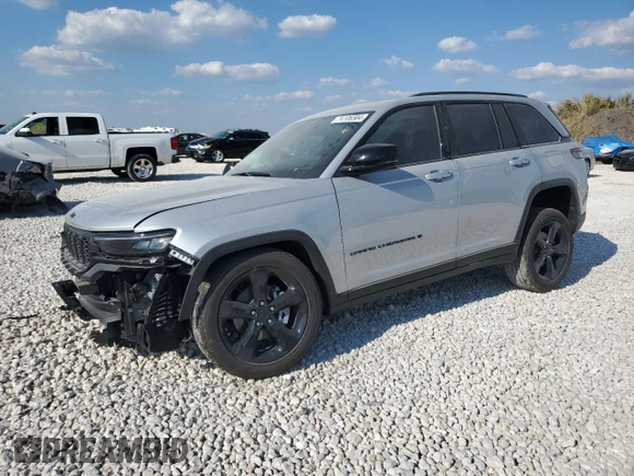 2024 Jeep Grand Cherokee Laredo с VIN 1C4RJHAG0RC123789, выставлен на аукционе Copart как лот 74106504 с пробегом Не указан миль и Списание • Salvage title. История ставок и продаж доступна на DreamBid. Изображение 1.