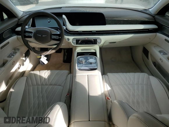 2023 Genesis G90 e-SC z VIN KMTFC4SD8PU029226, wystawiony jako Copart lot #88391865 z przebiegiem 16 762 mil mil oraz Szkoda całkowita • Salvage title. Historia ofert i sprzedaży dostępna na DreamBid. Obrazek 8.