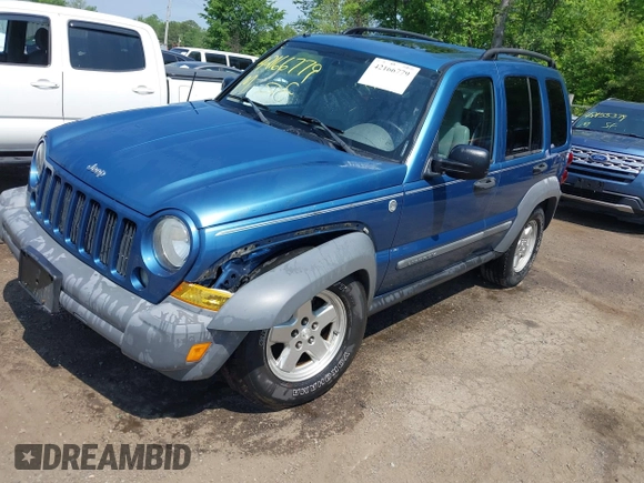2006 Jeep Liberty Sport z VIN 1J4GL48K36W119096, wystawiony jako IAAI lot #42166779 z przebiegiem 185 355 mil mil oraz . Historia ofert i sprzedaży dostępna na DreamBid. Obrazek 17.