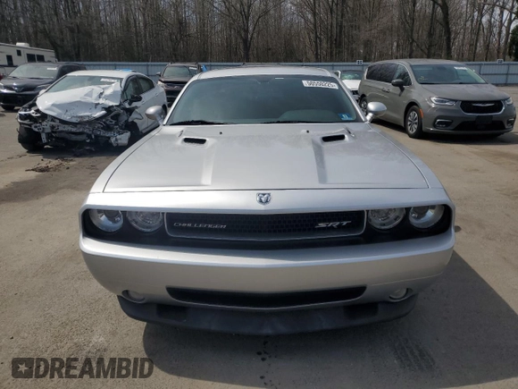 2010 Dodge Challenger SRT-8 with VIN 2B3CJ7DW7AH103481, listed as a Copart auction lot 50550225 with 50,353 mi miles and Salvage title. Bid and sale history available at DreamBid. Image 5.