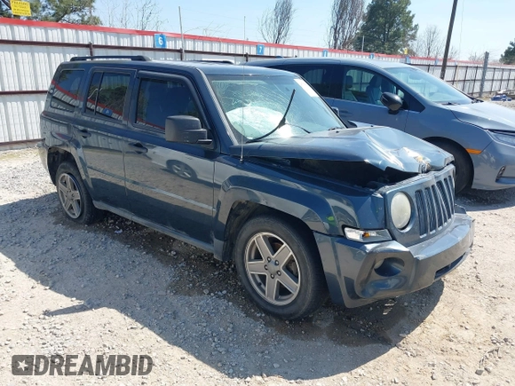 2007 Jeep Patriot Sport with VIN 1J8FT28W57D410875, listed as a IAAI auction lot 41767588 with 127,735 mi miles and . Bid and sale history available at DreamBid. Image 1.