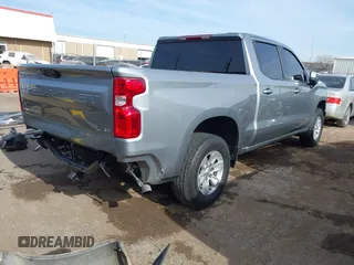 2024 Chevrolet Silverado 1500 LT with VIN 1GCPACEK2RZ168867, listed as a IAAI auction lot 41381244 with 18,020 mi miles and . Bid and sale history available at DreamBid. Image 4.