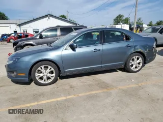 2012 Ford Fusion SE with VIN 3FAHP0HA0CR158327, listed as a Copart auction lot 63105945 with 170,741 mi miles and Salvage title. Bid and sale history available at DreamBid. Image 1.