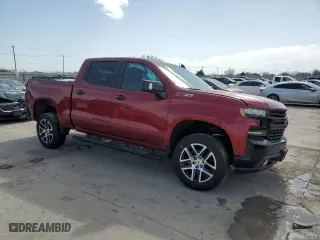 2019 Chevrolet Silverado 1500 LT Trail Boss with VIN 1GCPYFED2KZ132195, listed as a Copart auction lot 48697765 with 104,735 mi miles and Salvage Title. Bid and sale history available at carsss.com. Image 4.