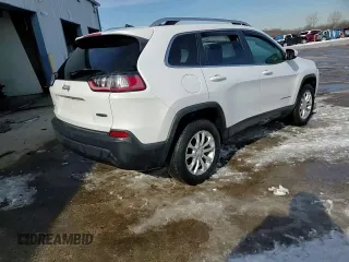 2019 Jeep Cherokee Latitude with VIN 1C4PJMCB0KD140786, listed as a Copart auction lot 44741895 with 80,950 mi miles and Salvage Title. Bid and sale history available at carsss.com. Image 14.