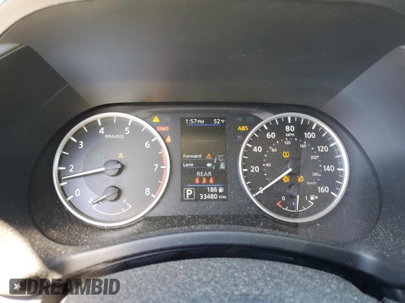 2024 Nissan Sentra S z VIN 3N1AB8BV9RY206493, wystawiony jako Copart lot #47537095 z przebiegiem 33 480 mil mil oraz Szkoda całkowita • Salvage title. Historia ofert i sprzedaży dostępna na DreamBid. Obrazek 9.