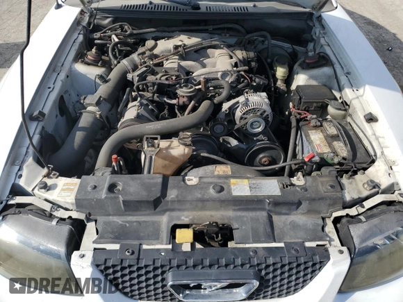 2000 Ford Mustang with VIN 1FAFP4049YF123682, listed as a Copart auction lot 53935345 with 91,683 mi miles and Salvage Title. Bid and sale history available at carsss.com. Image 11.