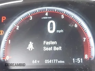 2019 Honda Civic Sedan Sport with VIN 2HGFC2F83KH540209, listed as a IAAI auction lot 41601755 with 54,177 mi miles. Bid and sale history available at carsss.com. Image 7.