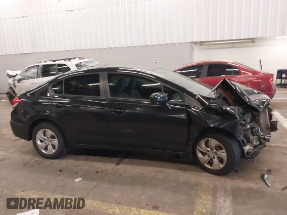 2014 Honda Civic LX z VIN 19XFB2F56EE007360, wystawiony jako IAAI lot #41578027 z przebiegiem 52 861 mil mil oraz . Historia ofert i sprzedaży dostępna na DreamBid. Obrazek 14.