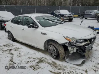 2019 Kia Optima LX with VIN 5XXGT4L31KG369860, listed as a Copart auction lot 45542435 with 126,119 mi miles and Salvage Title. Bid and sale history available at carsss.com. Image 4.