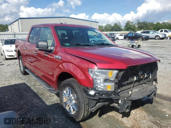 2016 Ford F-150 XL with VIN 1FTEW1CP4GFD12090, listed as a Copart auction lot 55382975 with 55,603 mi miles and Salvage title. Bid and sale history available at DreamBid. Image 4.