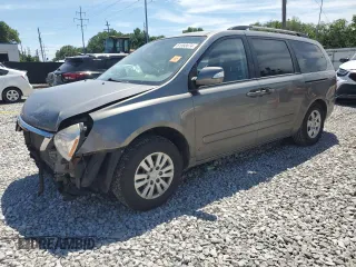 2012 Kia Sedona LX with VIN KNDMG4C7XC6449622, listed as a Copart auction lot 72234834 with 0 mi miles and Salvage Title. Bid and sale history available at carsss.com. Image 1.