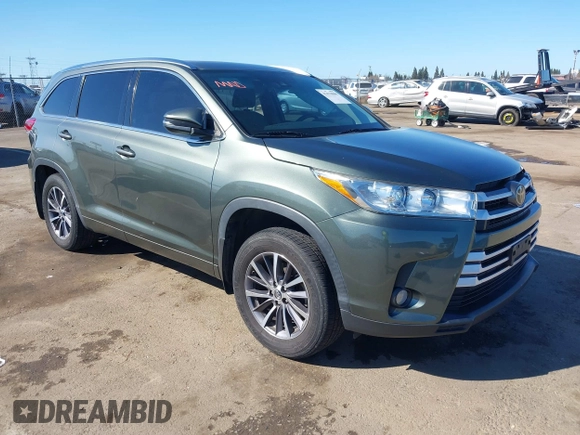 2018 Toyota Highlander SE with VIN 5TDJZRFH3JS834516, listed as a IAAI auction lot 41670880 with 81,274 mi miles and . Bid and sale history available at DreamBid. Image 1.
