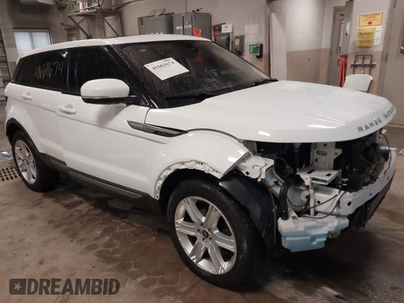 2013 Land Rover Range Rover Evoque Pure Plus with VIN SALVP2BG5DH759640, listed as a IAAI auction lot 41661674 with 164,416 mi miles. Bid and sale history available at carsss.com. Image 1.