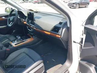 2023 Audi Q5 S line Premium Plus with VIN WA1EAAFY5P2102019, listed as a IAAI auction lot 42648755 with 49,823 mi miles and . Bid and sale history available at DreamBid. Image 5.